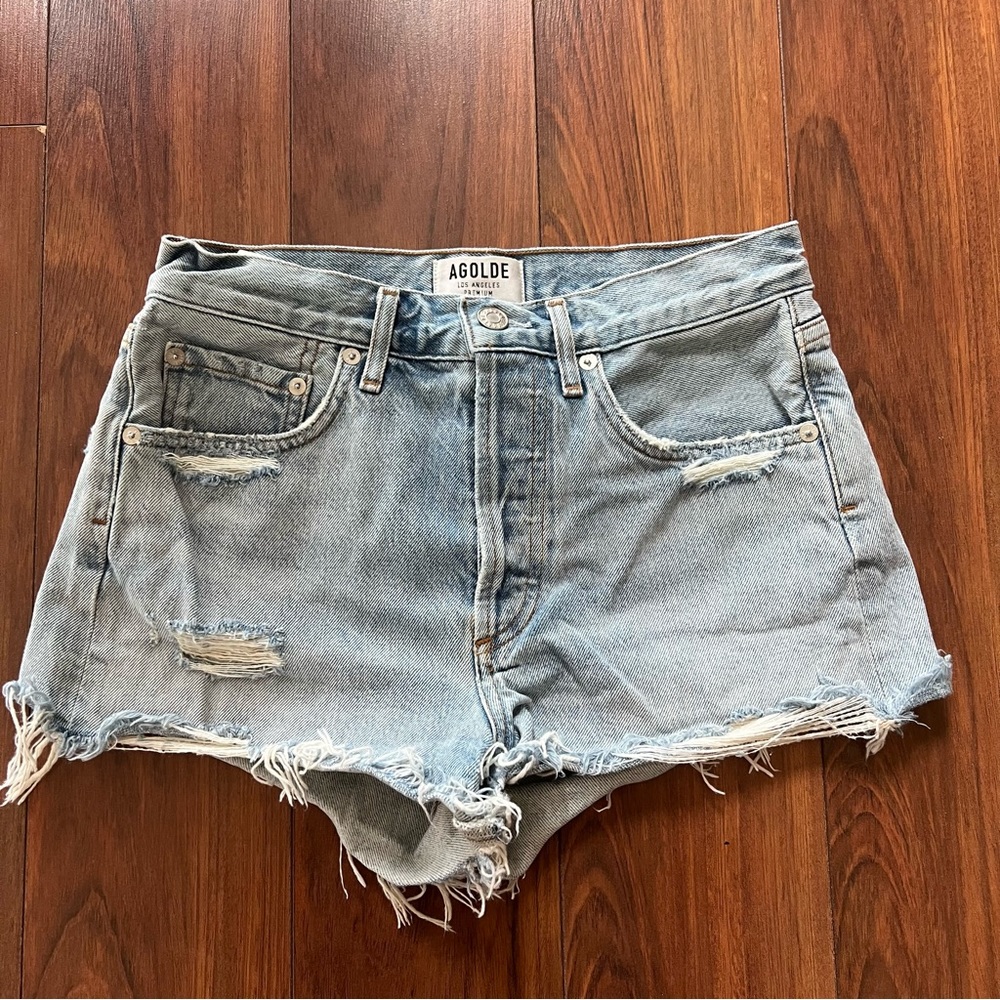 Agolde Parker Cutoff Shorts